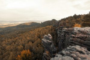 Herbstausblick in der sächsischen Schweiz - Landschaft