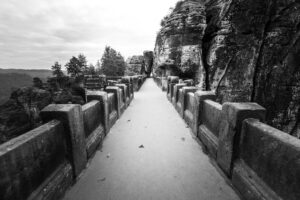 Die Bastei - sächsische Schweiz - Landschaft