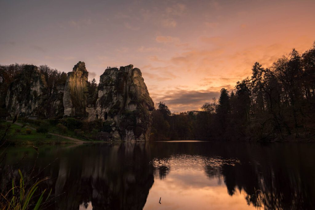 Wandbild, Landschaft, Externsteine, Reisen
